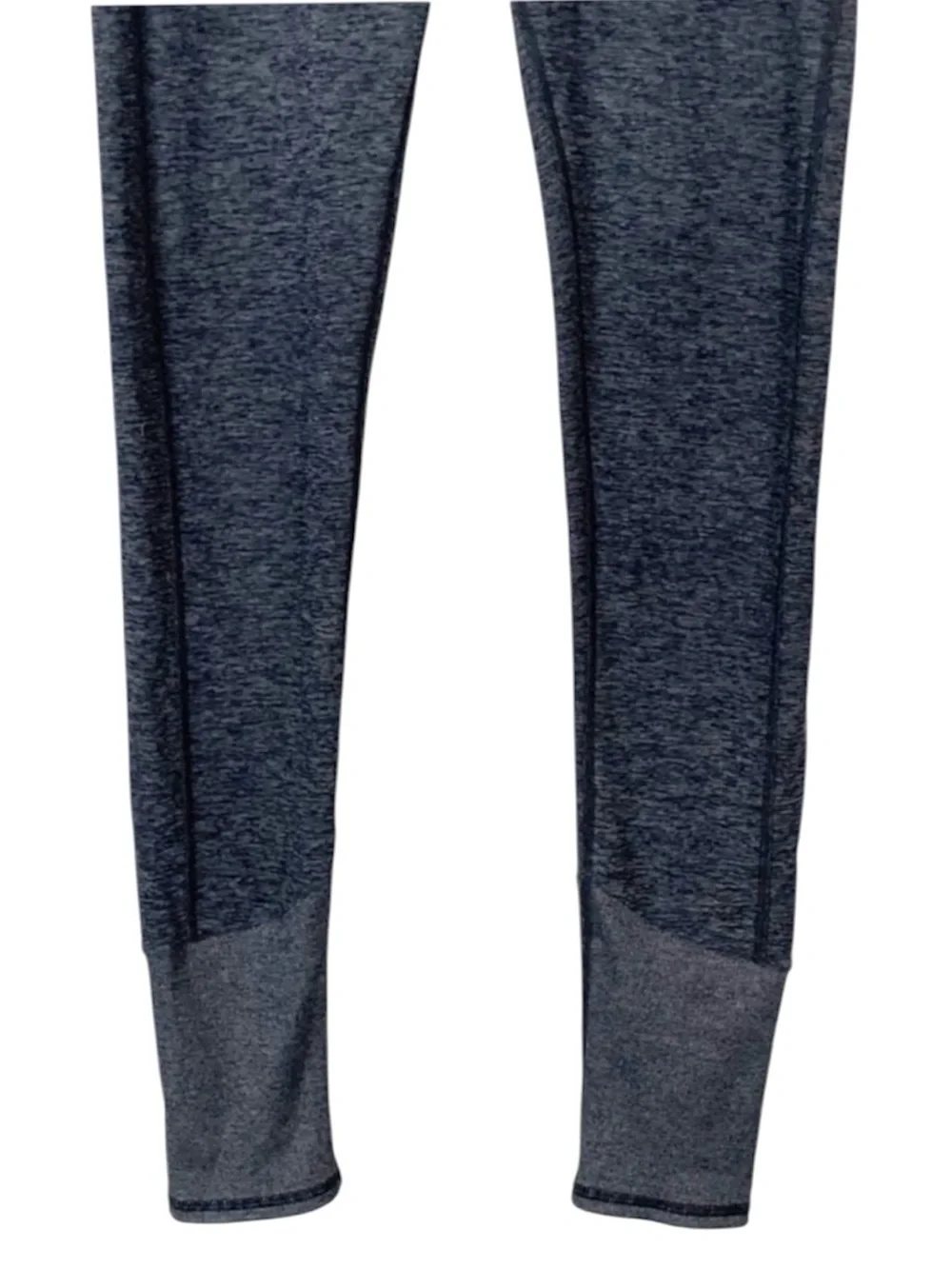Alo Yoga Alosoft Lounge Leggings S Dark Heather Gray High Waist Ribbed